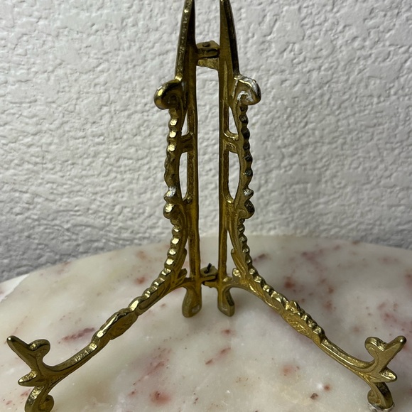 Vintage SCHUMANN BAVARIA Germany Floral Perforated Porcelain Porcelain Plate - Picture 5 of 5